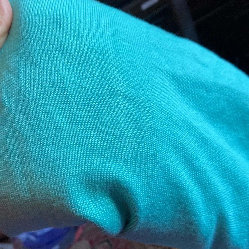 Apt. 9 Women's Turquoise Cardigan Sweater - Picture 6 of 6